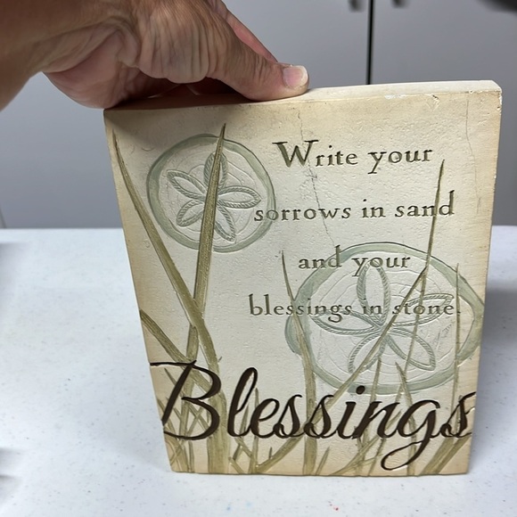 Plaque of Blessings - Picture 1 of 7